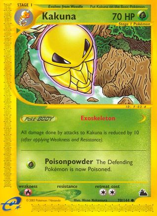Kakuna (70/144) [Skyridge] Reverse Holofoil - Common