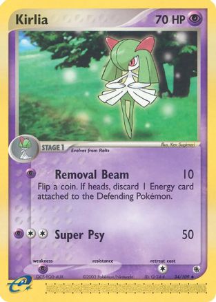 Kirlia (34/109) [Ruby and Sapphire] - Uncommon