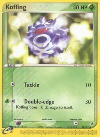 Koffing (054/109) [Ruby and Sapphire] - Common