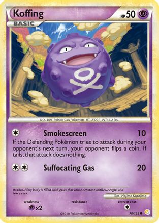 Koffing (070/123) [HeartGold SoulSilver] - Common