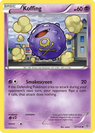 Koffing (57/135) [Plasma Storm] - Uncommon