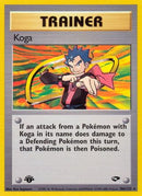 Koga (106/132) [Gym Challenge] 1st Edition - Rare