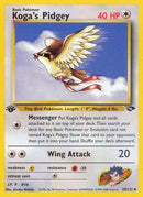 Koga's Pidgey (049/132) [Gym Challenge] 1st Edition - Uncommon