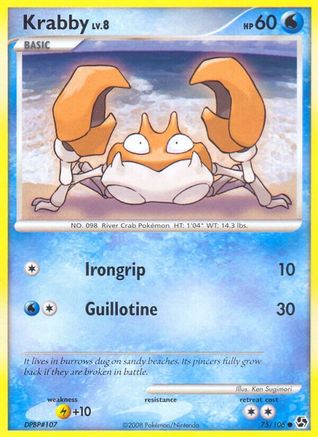 Krabby (75/106) [Great Encounters] - Common