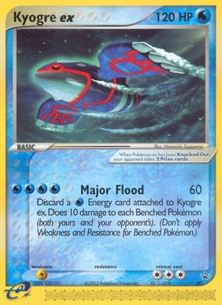 Kyogre ex (Nintendo Power Magazine) (001/40) [Nintendo Promos] Holofoil - Promo