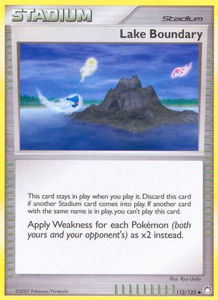Lake Boundary (112/123) [Mysterious Treasures] - Uncommon