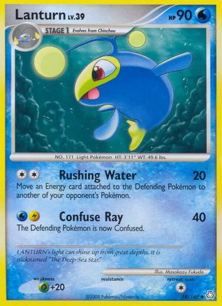Lanturn (58/146) [Legends Awakened] Reverse Holofoil - Uncommon