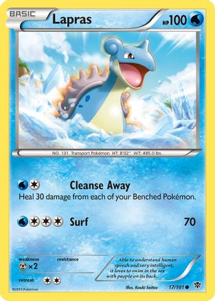 Lapras (017/101) [Plasma Blast] - Common