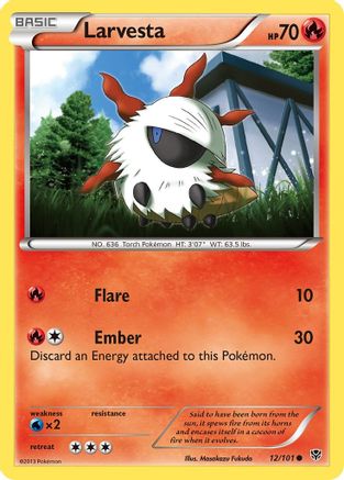Larvesta (12/101) [Plasma Blast] - Common