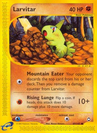 Larvitar (89/147) [Aquapolis] - Common