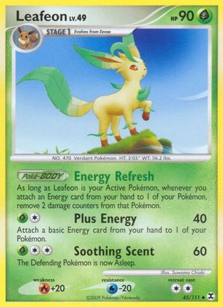 Leafeon (045/111) [Rising Rivals] - Uncommon
