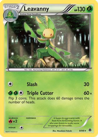 Leavanny (8/98) [Emerging Powers] - Rare
