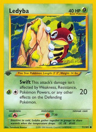 Ledyba (071/105) [Neo Destiny] 1st Edition - Common