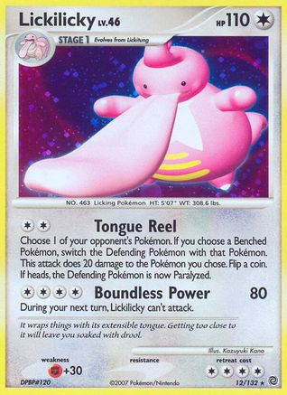 Lickilicky (12/132) [Secret Wonders] Reverse Holofoil - Holo Rare