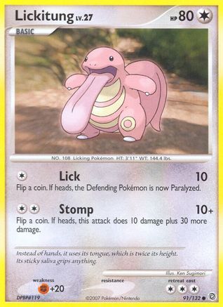 Lickitung (091/132) [Secret Wonders] - Common