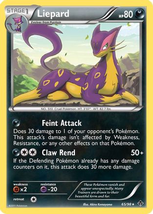 Liepard (65/98) [Emerging Powers] - Rare