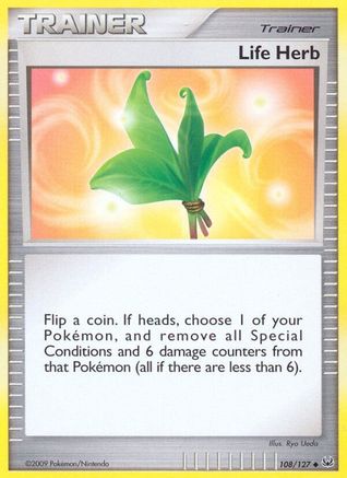 Life Herb (108/127) [Platinum] Reverse Holofoil - Uncommon