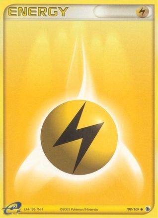 Lightning Energy (109/109) [Ruby and Sapphire] Reverse Holofoil - Common