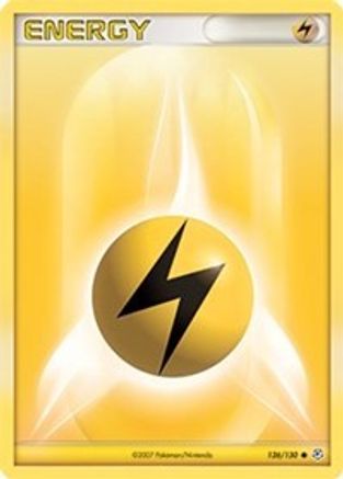 Lightning Energy (126/130) [Diamond and Pearl] Reverse Holofoil - Common