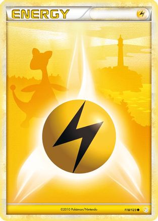 Lightning Energy (118/123) [HeartGold SoulSilver] Reverse Holofoil - Common