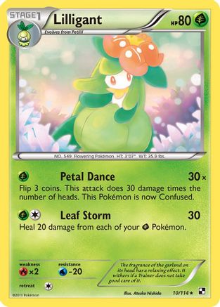 Lilligant (10/114) [Black and White] - Rare