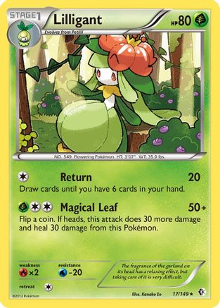 Lilligant (17/149) [Boundaries Crossed] - Rare