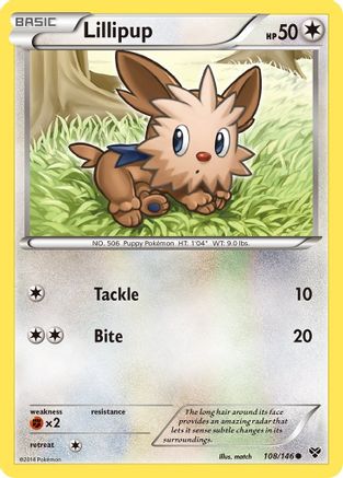 Lillipup (108/146) [XY Base Set] - Common