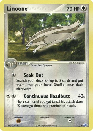 Linoone (3/10) [EX Trainer Kit 1 Latias & Latios] - Common