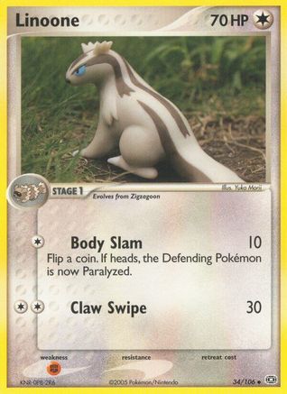 Linoone (34/106) [Emerald] - Uncommon