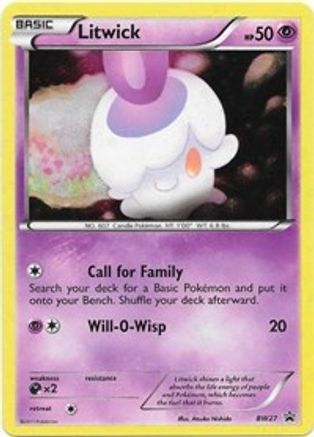 Litwick - BW27 (BW27/101) [Black and White Promos] Holofoil - Promo
