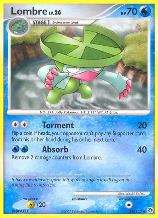 Lombre (054/132) [Secret Wonders] Reverse Holofoil - Uncommon