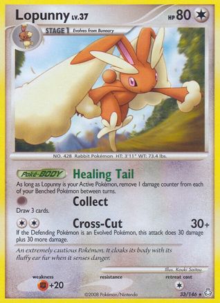 Lopunny (33/146) [Legends Awakened] Reverse Holofoil - Rare