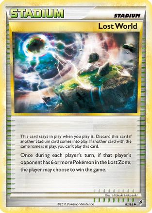 Lost World (81/95) [Call of Legends] Reverse Holofoil - Uncommon