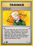 Lt. Surge (101/132) [Gym Heroes] 1st Edition - Rare