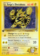 Lt. Surge's Electabuzz (027/132) [Gym Heroes] 1st Edition - Rare