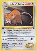 Lt. Surge's Raticate (053/132) [Gym Challenge] 1st Edition - Uncommon