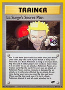 Lt. Surge's Secret Plan (107/132) [Gym Challenge] 1st Edition - Rare