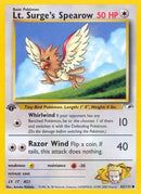 Lt. Surge's Spearow (083/132) [Gym Heroes] 1st Edition - Common