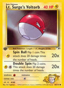 Lt. Surge's Voltorb (084/132) [Gym Heroes] 1st Edition - Common