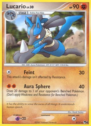 Lucario (2/17) [POP Series 6] - Rare
