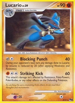 Lucario (002/17) [POP Series 8] - Rare