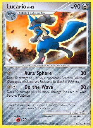 Lucario (53/127) [Platinum] - Uncommon