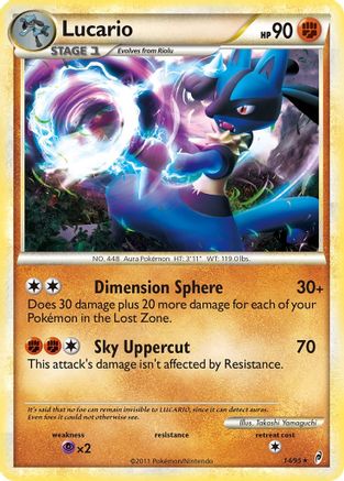 Lucario (14/95) [Call of Legends] Reverse Holofoil - Holo Rare