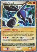 Lucario LV.X - DP12 (DP12/56) [Diamond and Pearl Promos] Holofoil - Promo