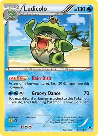 Ludicolo (31/135) [Plasma Storm] - Rare