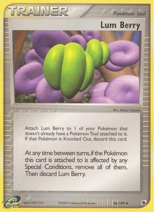 Lum Berry (84/109) [Ruby and Sapphire] Reverse Holofoil - Uncommon