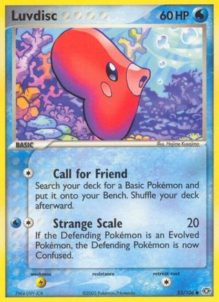 Luvdisc (53/106) [Emerald] Reverse Holofoil - Common