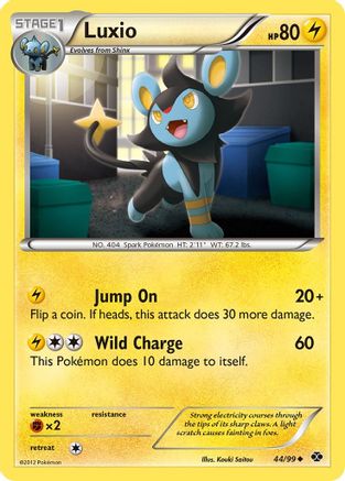 Luxio (44/99) [Next Destinies] - Uncommon