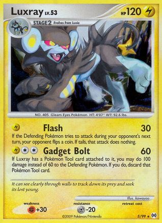 Luxray (005/99) [Arceus] Holofoil - Holo Rare