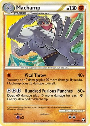 Machamp (26/102) [Triumphant] Reverse Holofoil - Rare